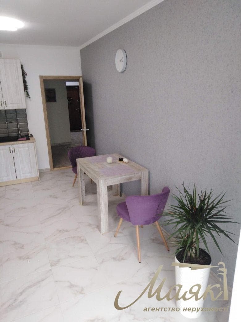 1-room apartment in a new building, 61 square meters