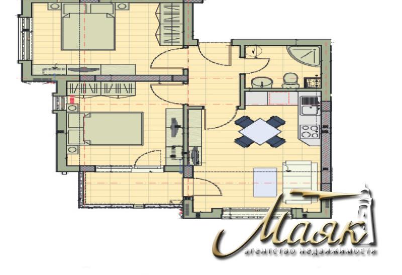 Предлагается к продаже большая и уютная квартира в новом современном комплексе