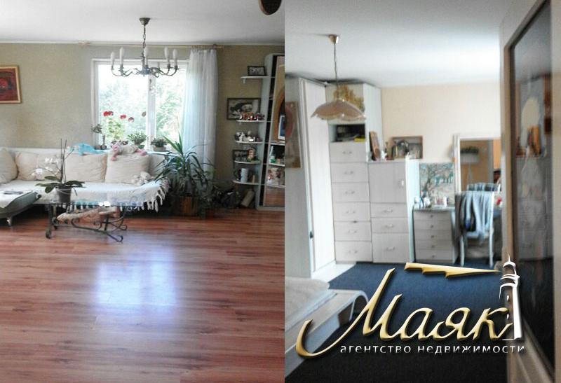 Предлагается к продаже прекрасная двухэтажная усадьба в г. Науйойи-Акмяне, Литва